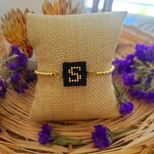 Initial S Bracelet